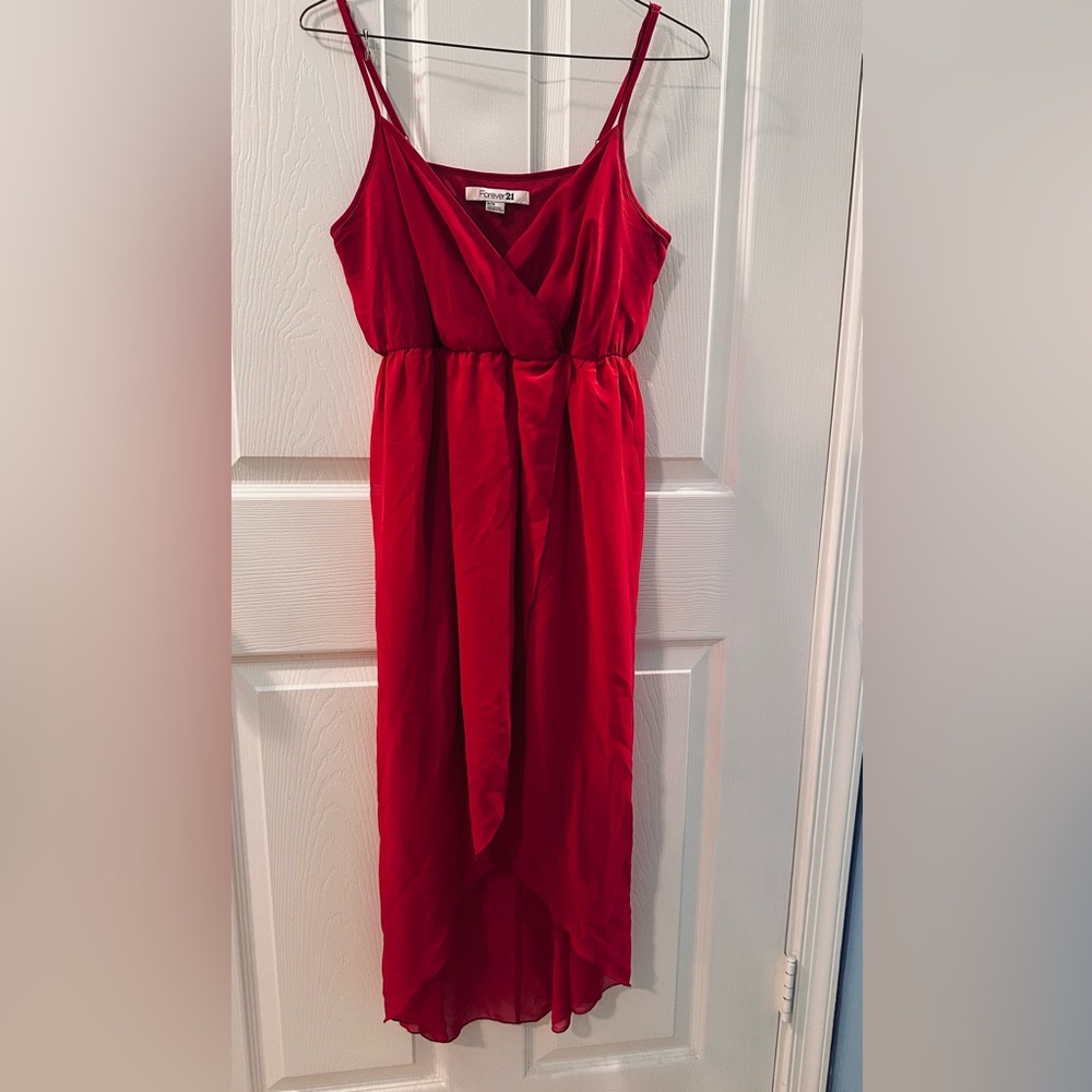 Forever 21 Deep Scarlet Dress